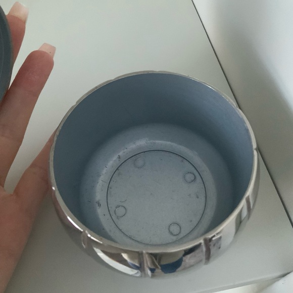 Vintage Retired BATH & BODY WORKS Silver Metal Pumpkin Candle Containers Lid X 3 - Picture 6 of 16